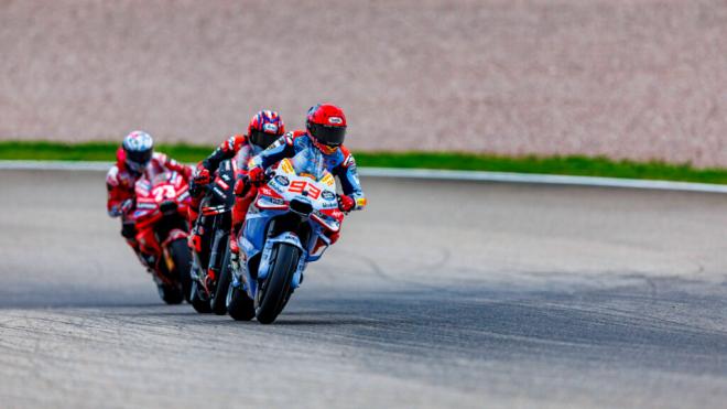 Marc Márquez, en el GP de Alemania (Foto: Cordon Press).