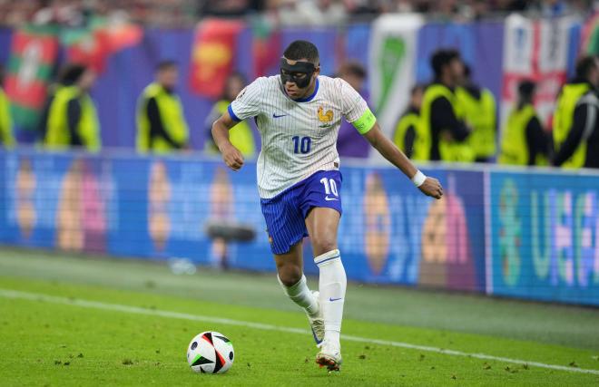 Kylian Mbappé en la Eurocopa 2024 (Foto: Cordon Press)