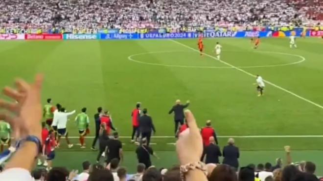 Fermín López, volviendo al banquillo.