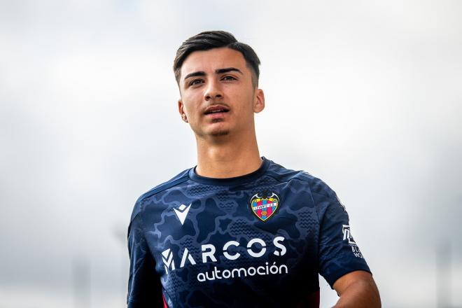 Paco Cortés, durante el arranque de la pretemporada con el primer equipo (Foto: LUD).