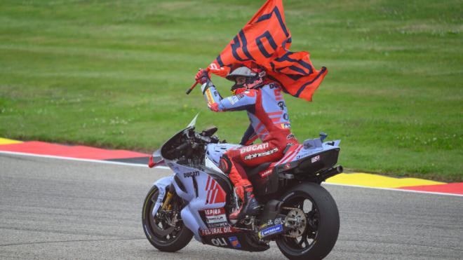 Marc Márquez, en el Gran Premio de Alemania (Foto: Cordon Press).