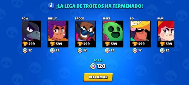 El reinicio de trofeos de Brawl Stars, con blines