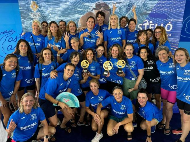 El Jerez Natación Máster se proclama campeón de España.