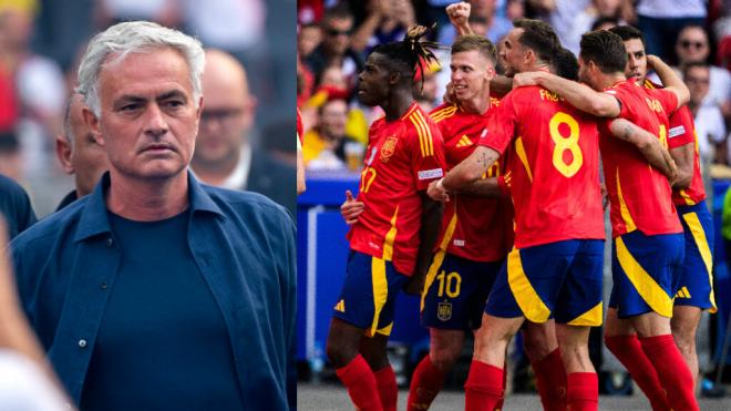 José Mourinho se sorprende con el nivel de la Selección Española: 