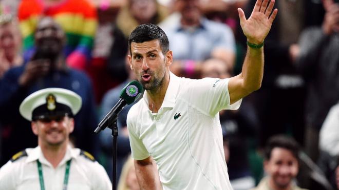 Djokovic y el mensaje a la afición de Wimbledon (Cordon Press)