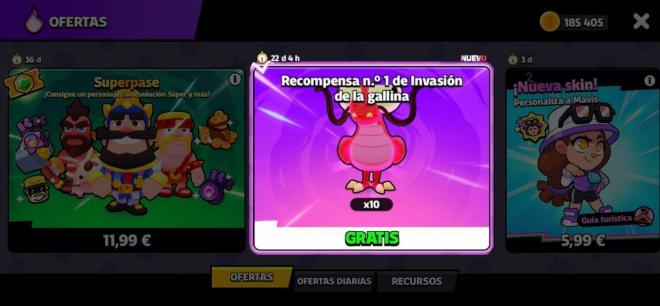 El regalo de la Gallina Dragón durante la Invasión de la Gallina en Squad Busters