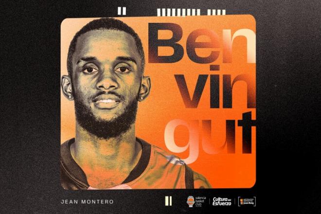 Jean Montero, nuevo fichaje de Valencia Basket