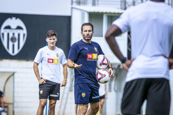 Rubén Baraja, en pretemporada (Foto: Valencia CF).