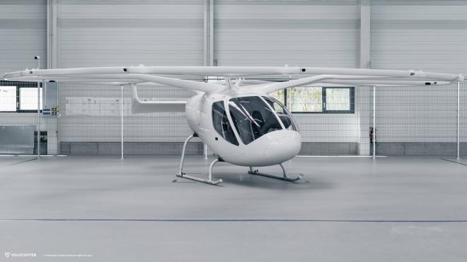 Taxi aéreo de Volocopter.