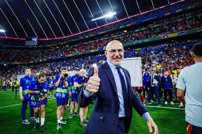 Luis de la Fuente, un triunfador en la Eurocopa de Alemania (Foto: RFEF).