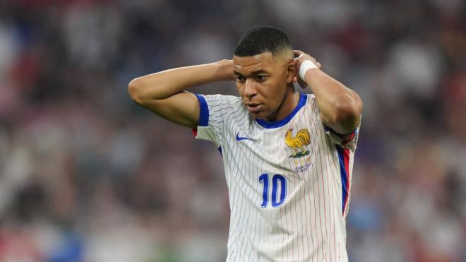 Kylian Mbappé durante el partido de la Selección Española (Fuente: Cordon Press)