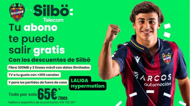 Silbö Telecom y la campaña exclusiva para abonados del Levante, con Carlos Álvarez como imagen (Foto: LUD).