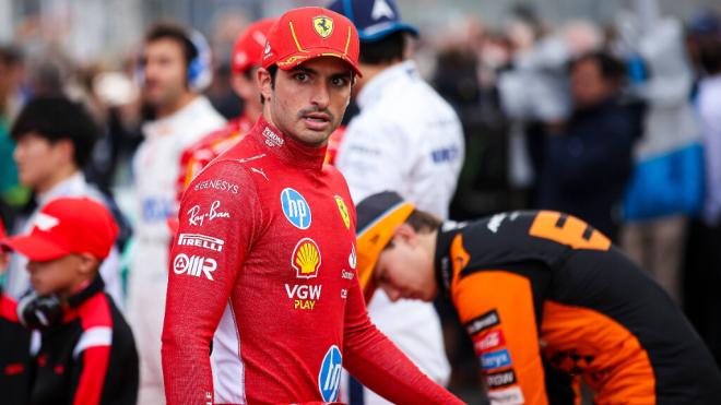 Carlos Sainz, en el Gran Premio de Silverstone (Foto: Cordon Press).