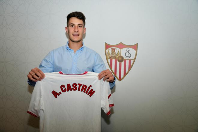 Andrés Castrín. fichaje del Sevilla Atlético. (Foto: Sevilla FC)