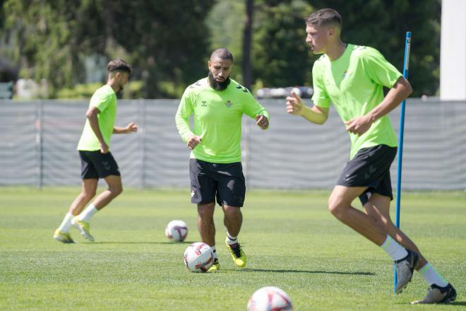 Nabil Fekir, entrenando en Austria (Foto: RBB)