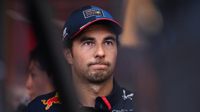 Checo Pérez, en el Gran Premio de Silverstone (Foto: Cordon Press).