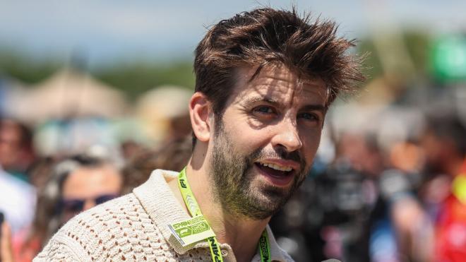 Gerard Piqué en el Gran Premio de F1 de Montmeló (Europa Press)