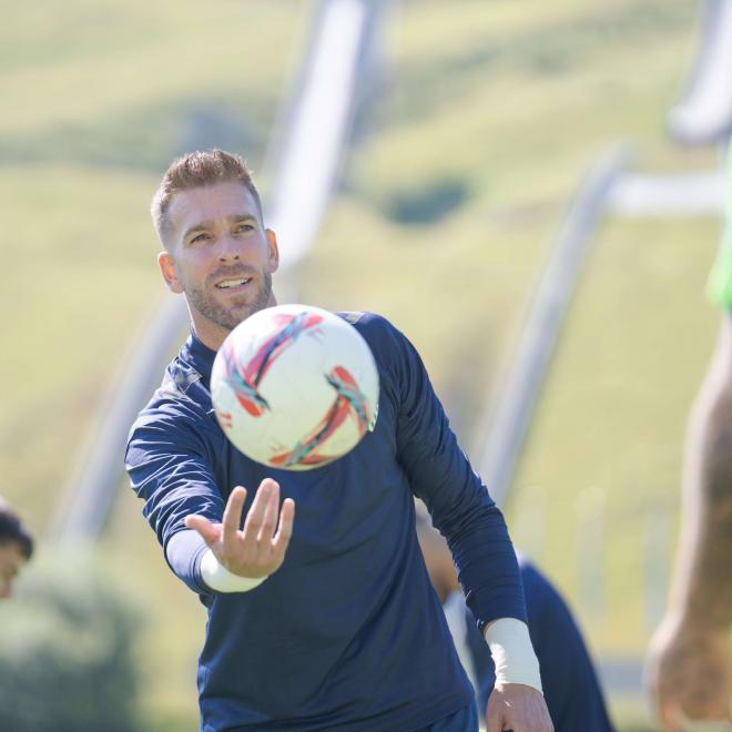 Adrián San Miguel, en Austria (Foto: RBB)