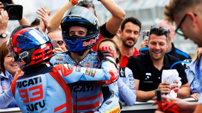 Marc y Álex Márquez, en el GP de Alemania (Foto: Cordon Press).