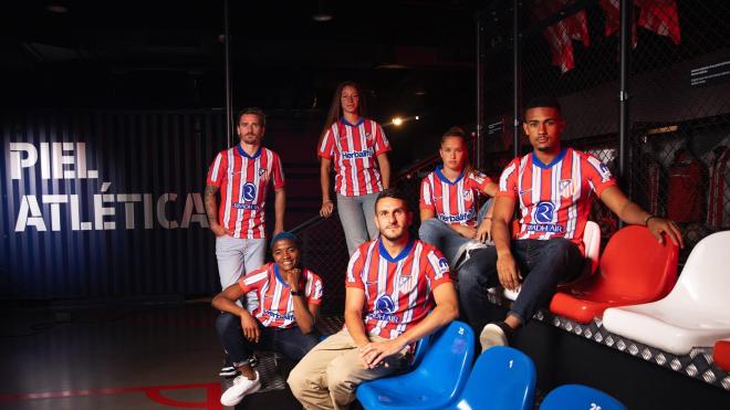 La nueva camiseta del Atlético de Madrid para la 24/25 (Foto: ATM).