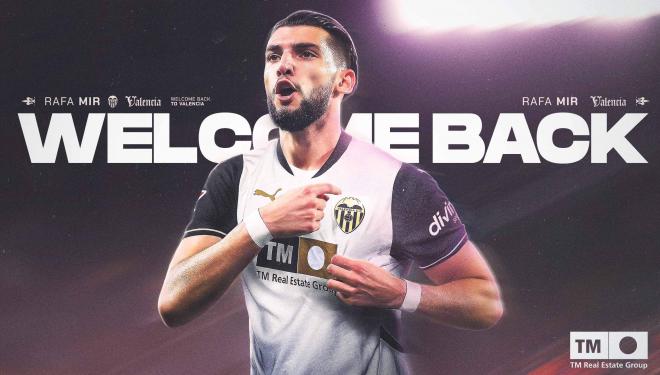 Rafa Mir, nuevo fichaje del Valencia CF