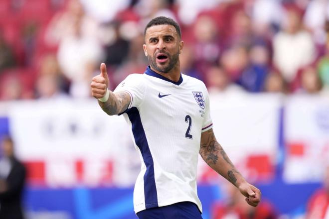 Kyle Walker en la Eurocopa 2024 (Foto: Cordon Press)