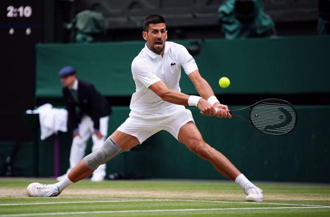 Djokovic, en Wimbledon (Foto: Cordon Press).