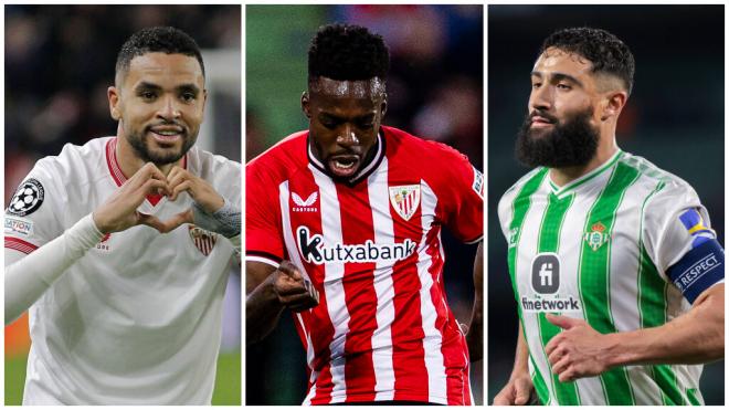 Sevilla, Athletic y Betis (CordonPress)