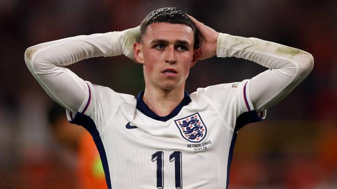 Phil Foden con la Selección Inglesa (Cordon Press)