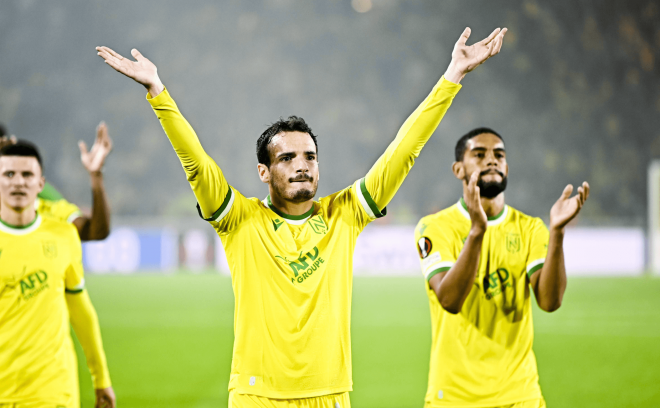 Pedro Chirivella, con el FC Nantes (Foto: Cordon Press).