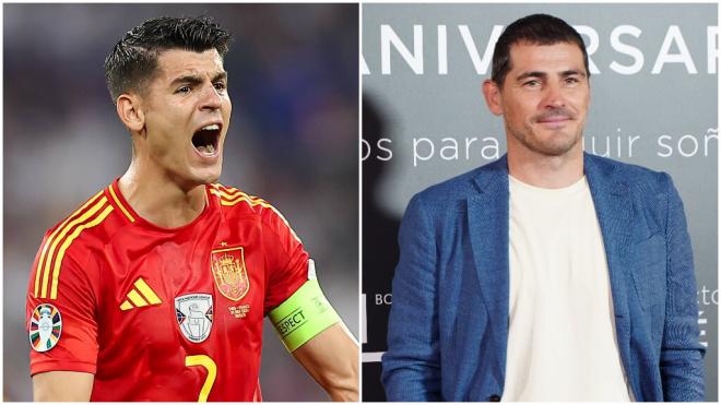 Iker Casillas y el consejo a Álvaro Morata para gestionar las críticas: 