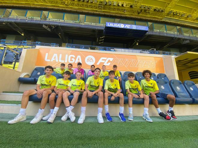 Canteranos del Villarreal en LaLiga FC Futures. (Foto:VillCF)