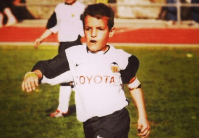 Pedro Chirivella, en su etapa en la Academia del Valencia CF (Foto: Instagram pedroch68).