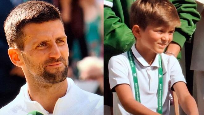 Novak Djokovic y el tierno discurso a su hijo tras perder Wimbledon (Foto: captura de la retransmisión de Movistar+)