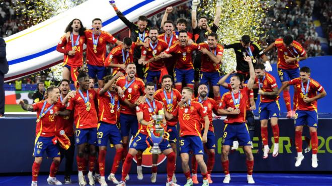 España, campeona de la Eurocopa 2024 (foto: Cordon Press)