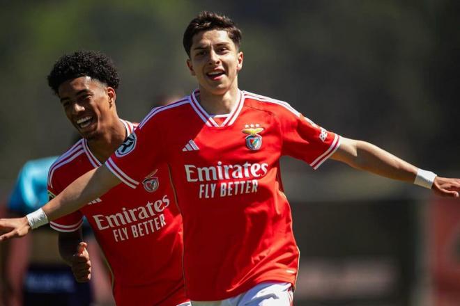 José Melro, perla del Benfica (Foto: SLB).