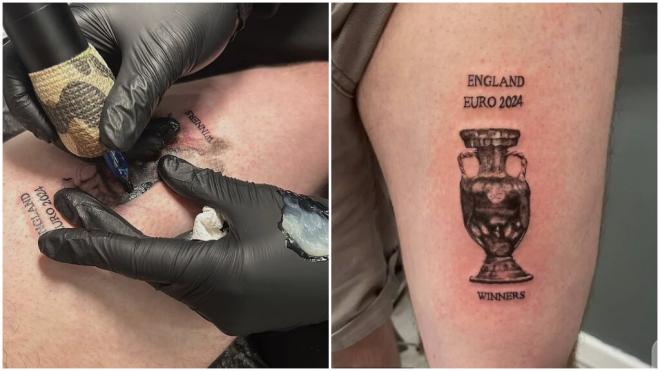 El tatuaje del aficionado inglés (RR.SS)