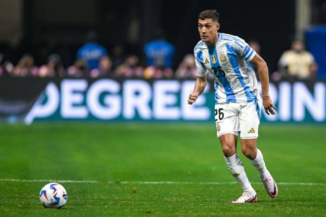 Nahuel Molina, con Argentina en la Copa América (Foto: Cordon Press).