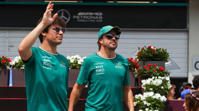 Lance Stroll y Fernando Alonso, durante la temporada 2024 de F1 (Foto: Cordon Press).