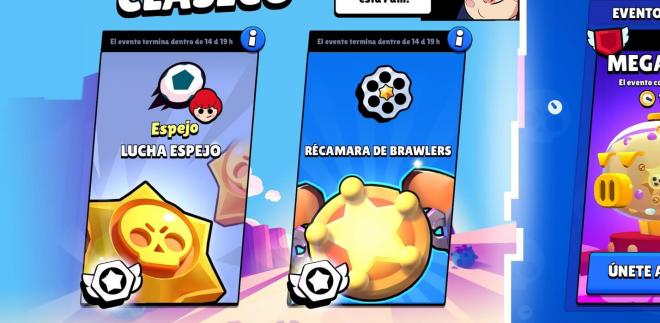 Recámara de Brawlers, una oportunidad única para ganar premios sin usar brawlers.