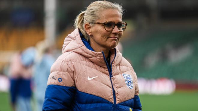 Sarina Wiegmann durante un entrenamiento con Inglaterra (Foto: Cordon Press)