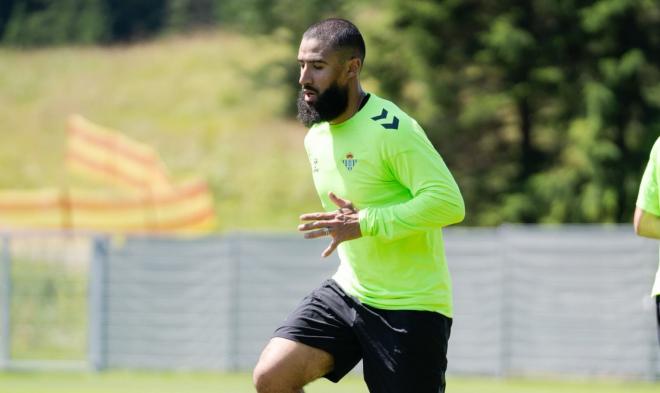 Nabil Fekir, entrenando en Austria (Foto: RBB)