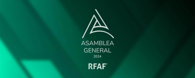 Imagen de la Asamblea General de la RFAF de este 2024.