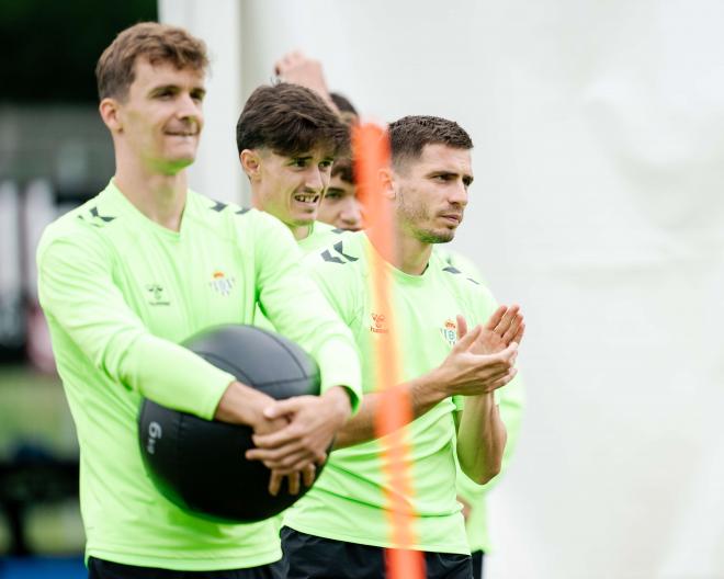 Diego Llorente, en un entrenamiento (Foto: RBB).