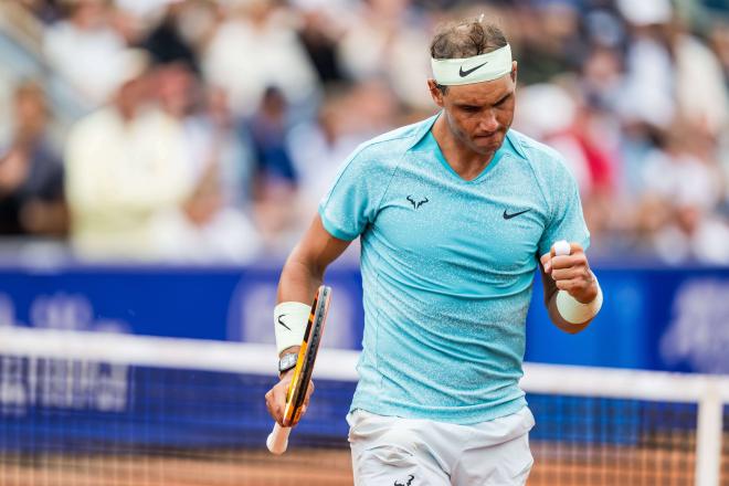 Rafa Nadal, tras vencer en octavos en Bastad (Foto: Cordon Press).