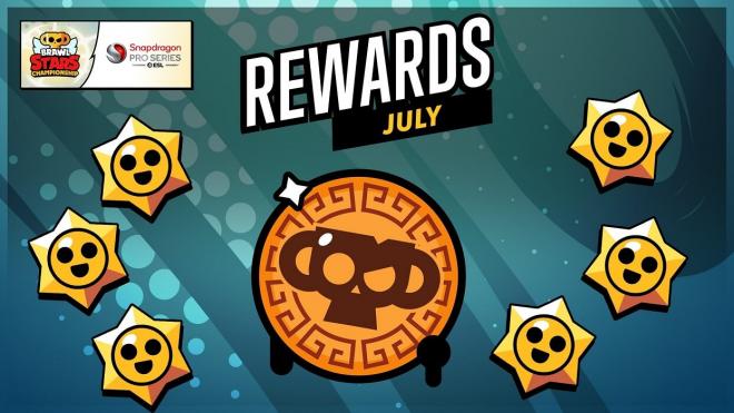 El grafiti definitivo como premio a las Finales Mensuales de la Brawl Stars Championship de julio.