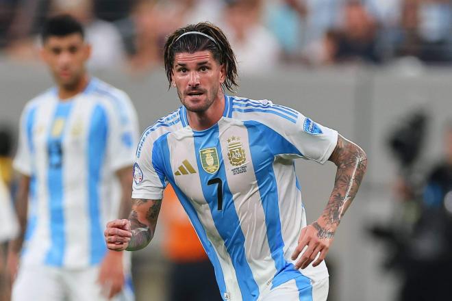 Rodrigo de Paul, en la Copa América con Argentina (Foto: Cordon Press).