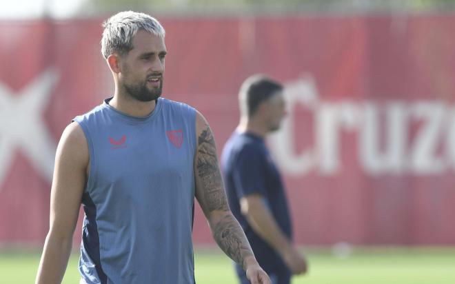 Januzaj, en el entrenamiento (Foto: Kiko Hurtado)