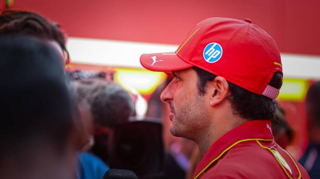 Carlos Sainz, en el GP de Hungría (Foto: Cordon Press).