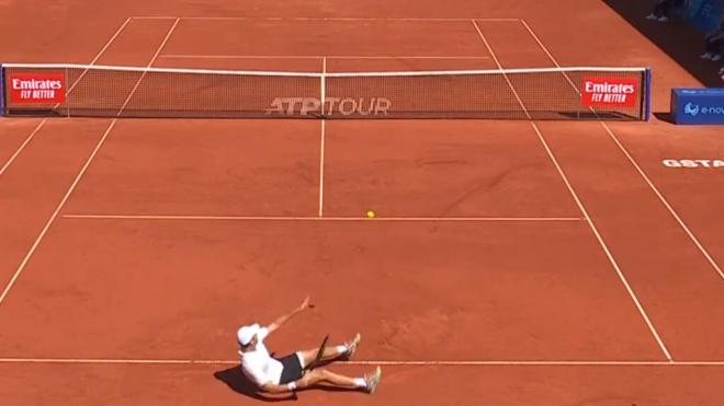 Halys, durante un punto (Foto: Tennis TV)